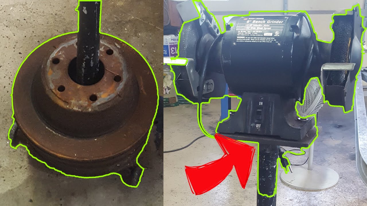 Mobile grinder, vise, benchtop tool stand