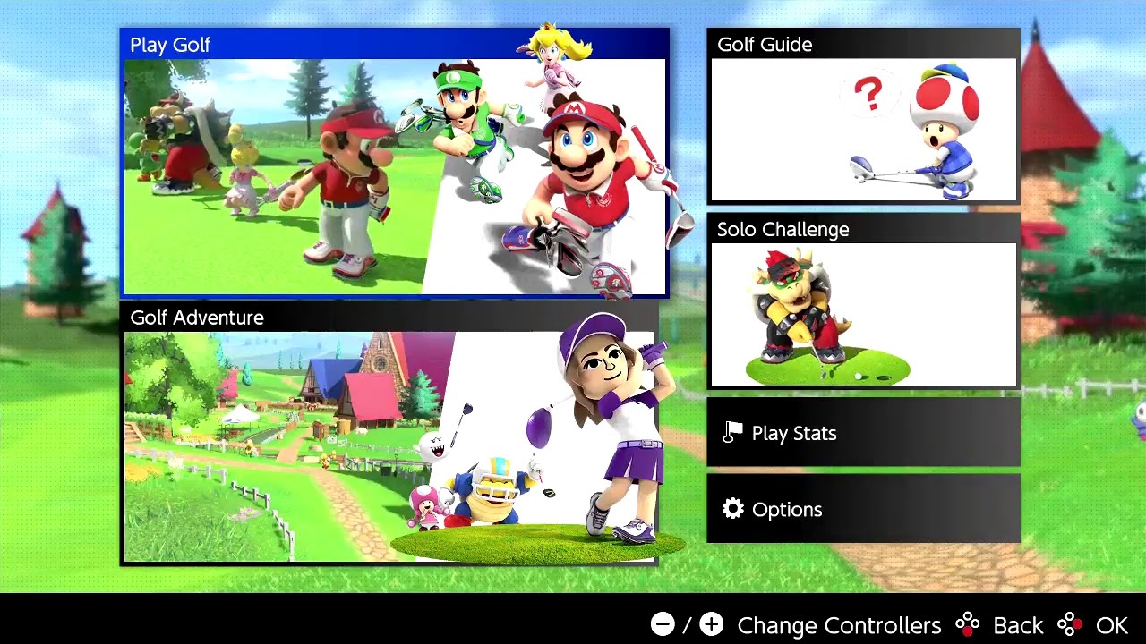Mario Golf Super Rush # 1 (SHORT STREAM)