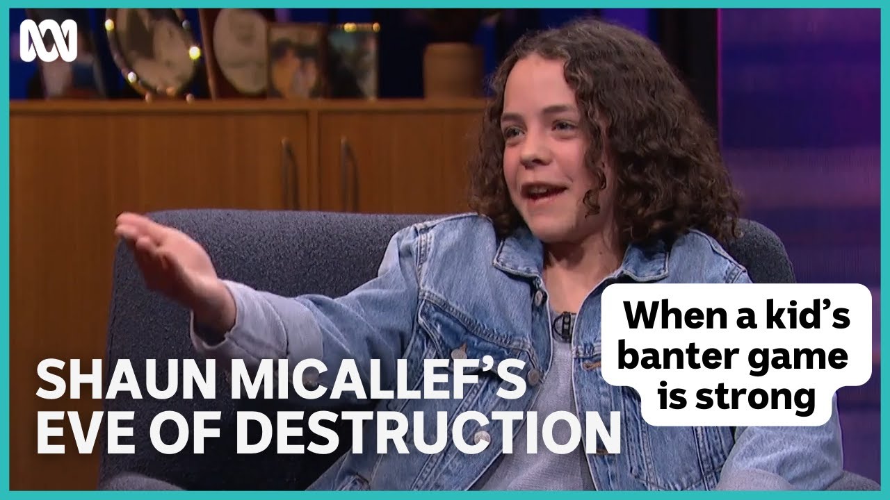 Shaun Micallef has met his match 😁#EveOfDestructionTV #ShaunMicallef #FelixCameron