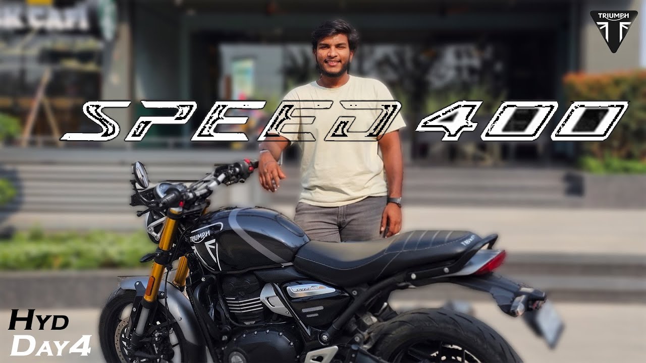 Triumph Speed 400 | 17,000 Km Ride Review | Hyd Day 4 | Telugu Vlogs