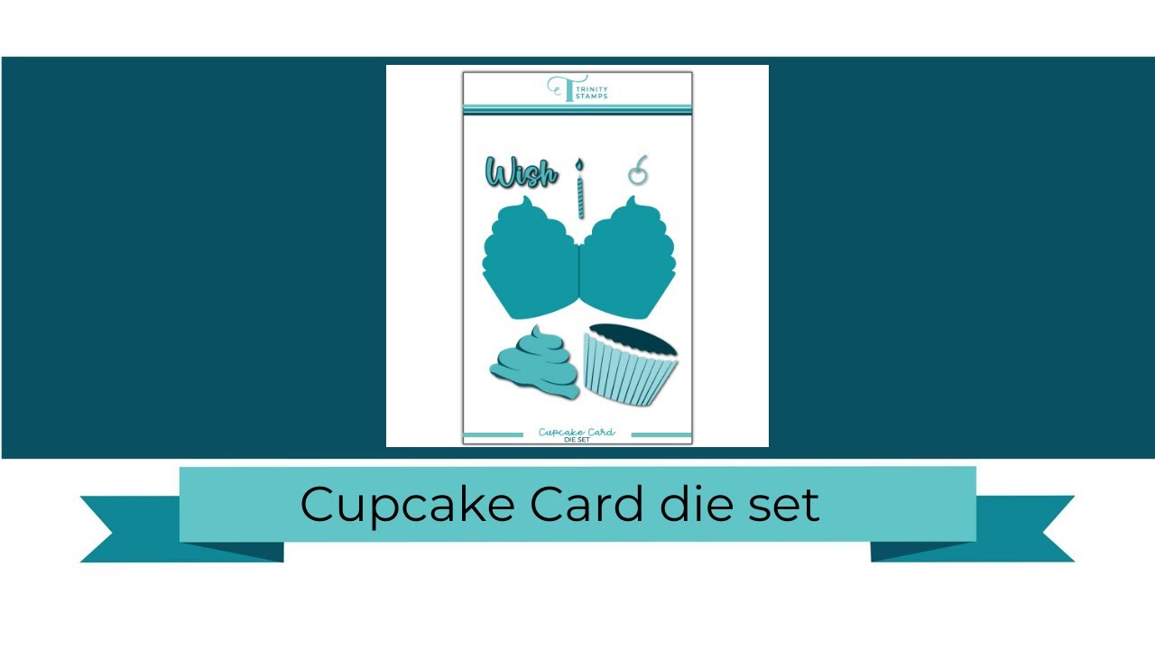 Trinity Stamps Product Close Up: Cupcake Card Die