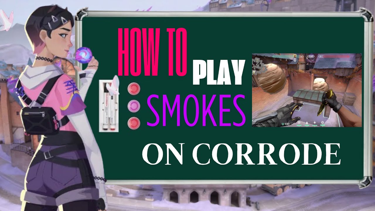 🎮 How to Play Smokes on the CORRODE Map | Valorant Guide #valorantguide