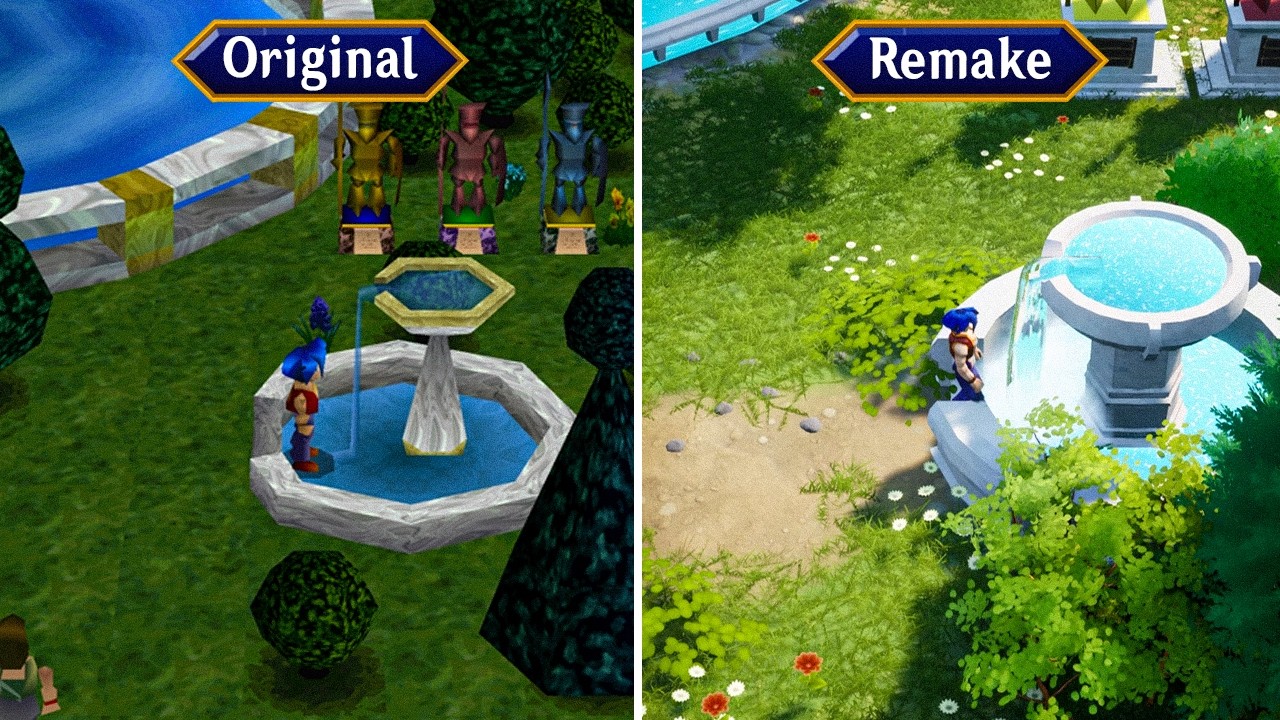 Legend of Legaia | Original Vs Remake | Graphics Comparison