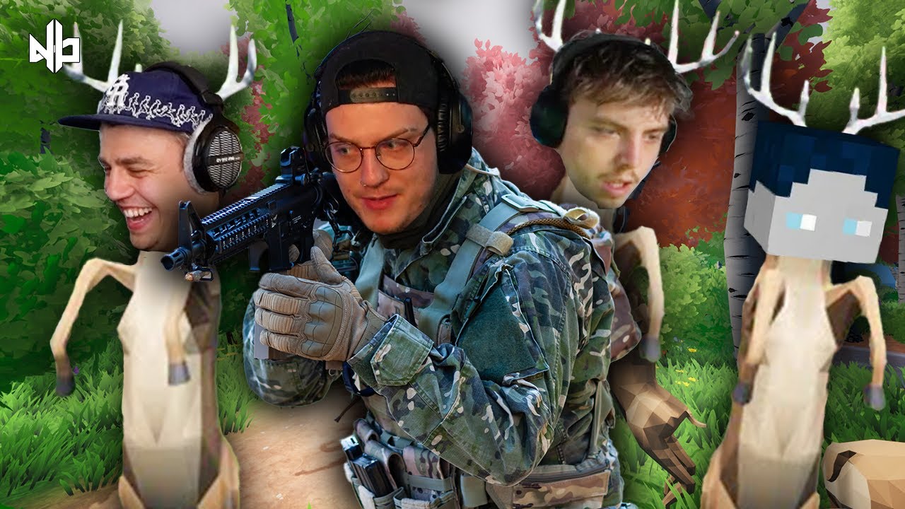Ich habe JAGD auf Papaplatte, Kroko und BastiGHG als REHE gemacht...