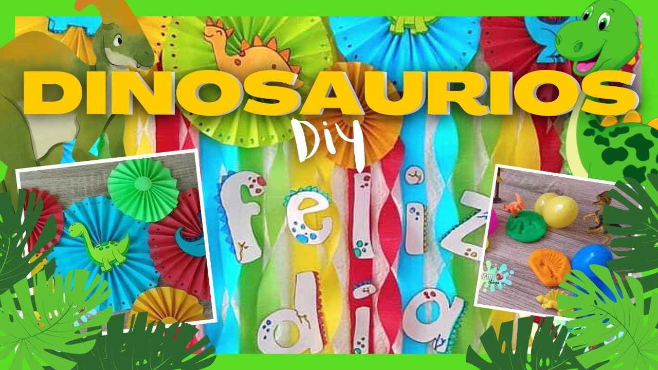 Decoración de Dinosaurios 🦕🦖