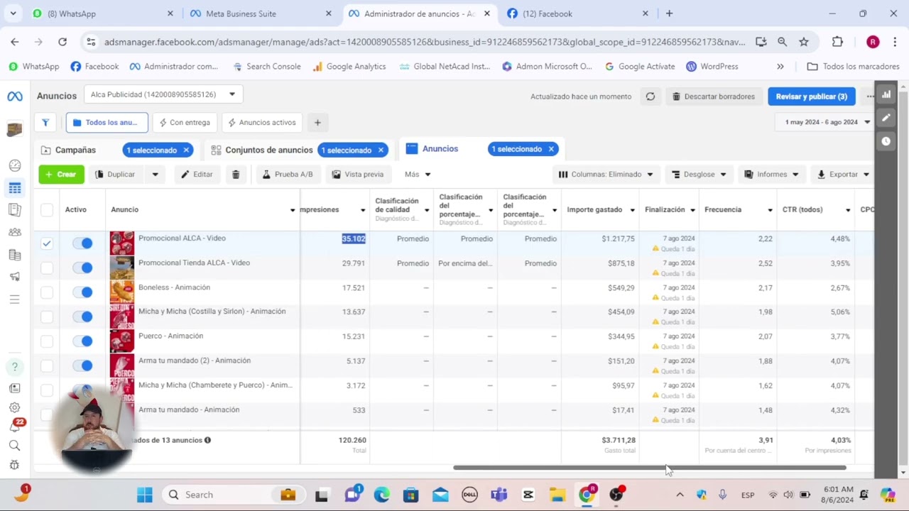 Curso Meta Ads Full Stack (Nivel Básico) - 14. Resultados y métricas