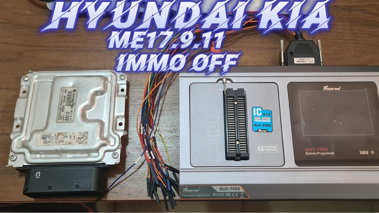 Unlocking The Secret: ME17.9.11 IMMO OFF with VVDI Multi Prog
