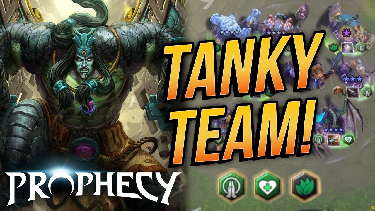 Trying out a SUPER TANKY Strategy! | Prophecy Pre-Alpha | Zath Prophecy 2