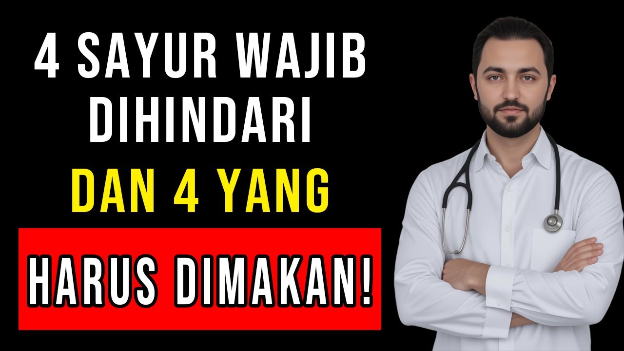 LANSIA WAJIB TAHU: 4 Sayur Berbahaya & 4 yang Menyehatkan di Usia 60+ | Kesehatan Lansia
