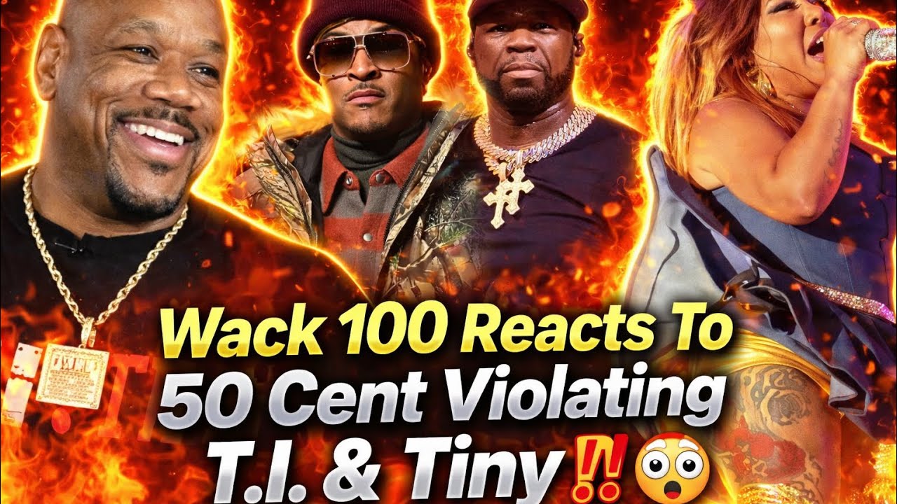 🧨 Wack 100 Reacts to 50 Cent VIOLATING T.I. & Tiny After Revealing Verzuz Fallout‼️😳👀