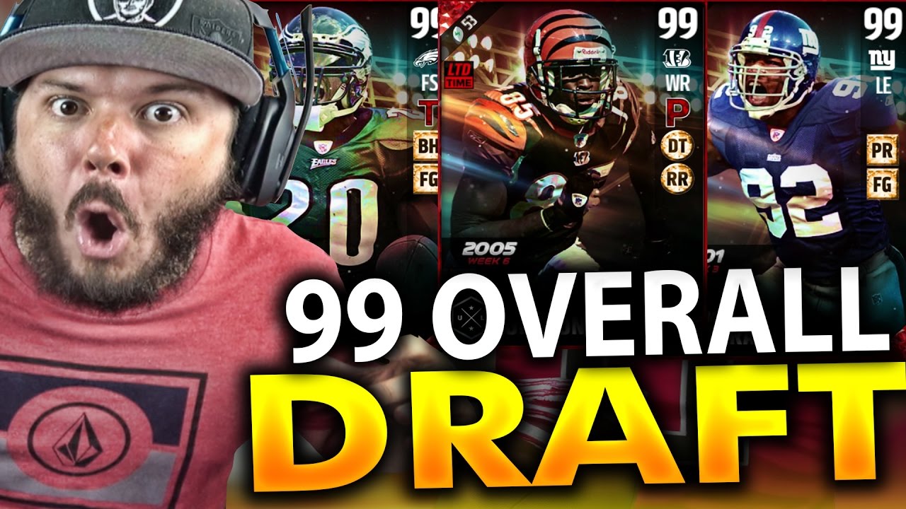 Игрок с рейтингом 99!! - Чемпионы драфта Madden 17