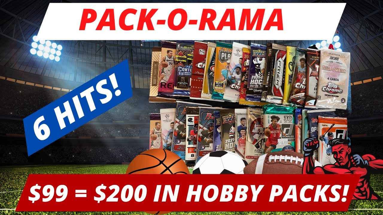 Ripping 30 Sports Card Hobby Packs On The CHEAP! 6 Hits 💪