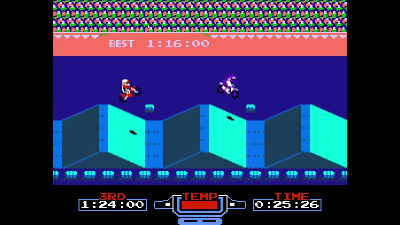 Excitebike - LAPSE 1-2-3-4 