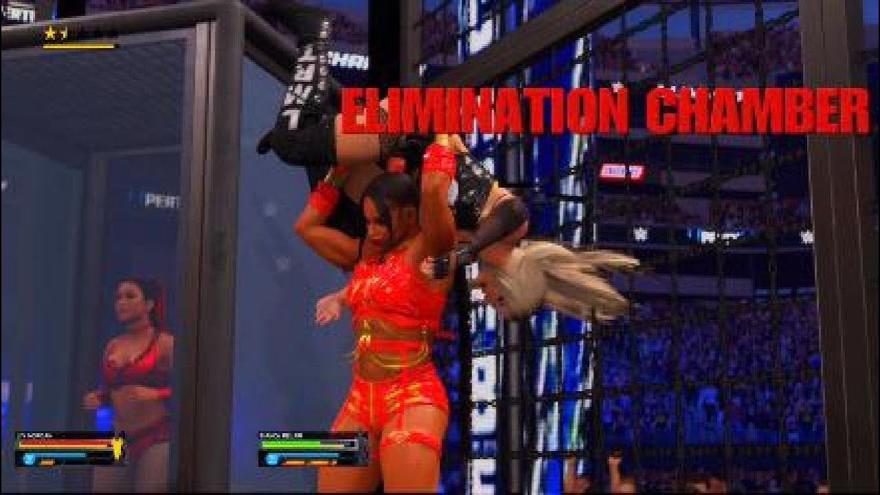 WWE 2K25 ELIMINATION CHAMBER WOMENS ELIMINATION CHAMBER MATCH!!!!!!!!