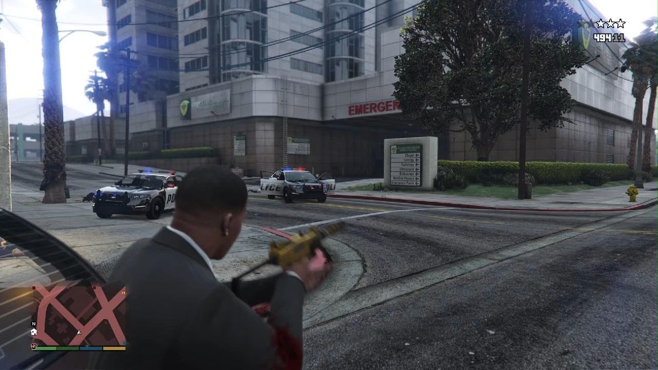 I Survived 24 hours After Attacking the Police in GTA 5