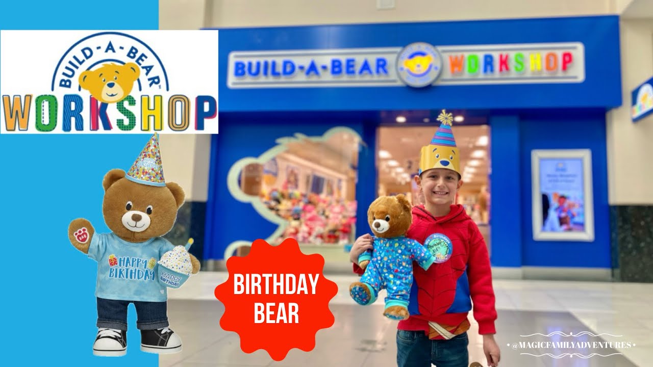 Build a $6 Birthday Bear at Build-A-Bear Workshop Northridge Fashion Center