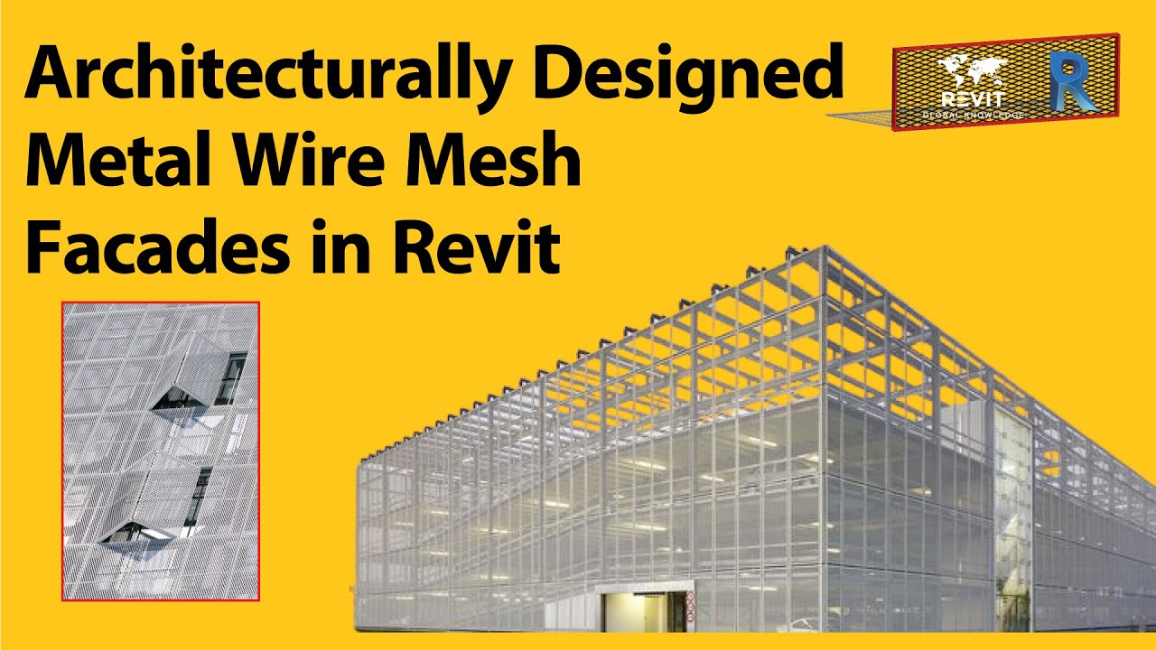 TIP & TRICKS - Awesome Metal Facades Designed in Revit