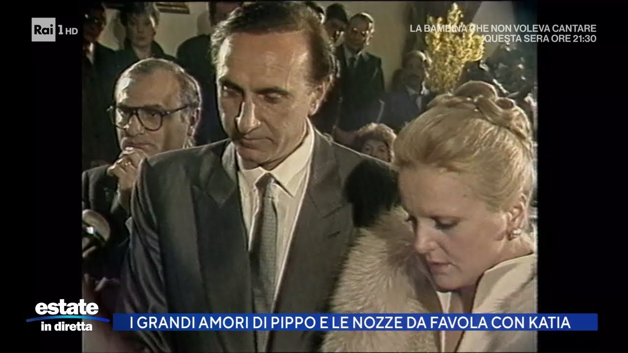 I grandi amori di Baudo e le nozze da favola con Katia Ricciarelli - Estate in diretta 18/08/2025