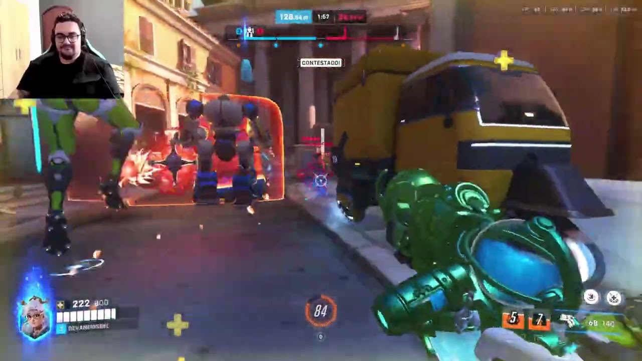 TOP 1 MEI BRASIL ENSINANDO COMO SE JOGAR OVERWATCH 2!