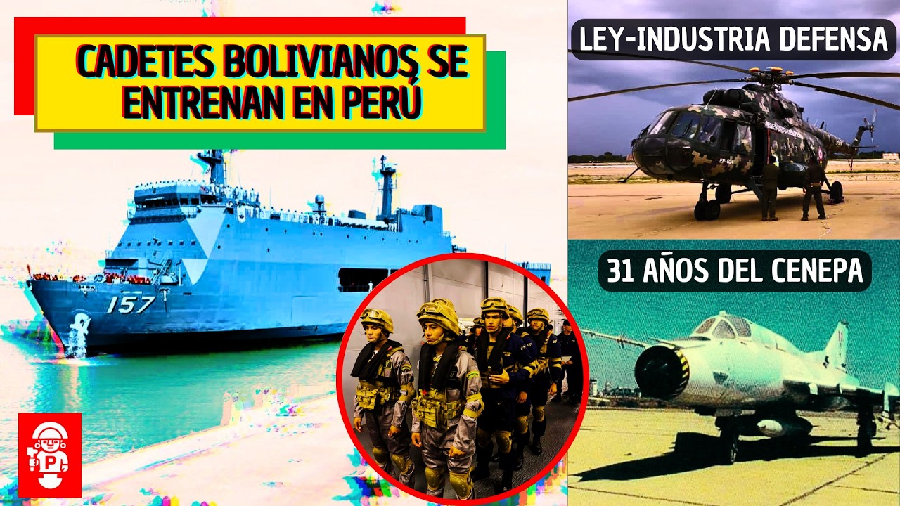 31 AÑOS DEL CENEPA Y CADETES BOLIVIANOS EN PERÚ
