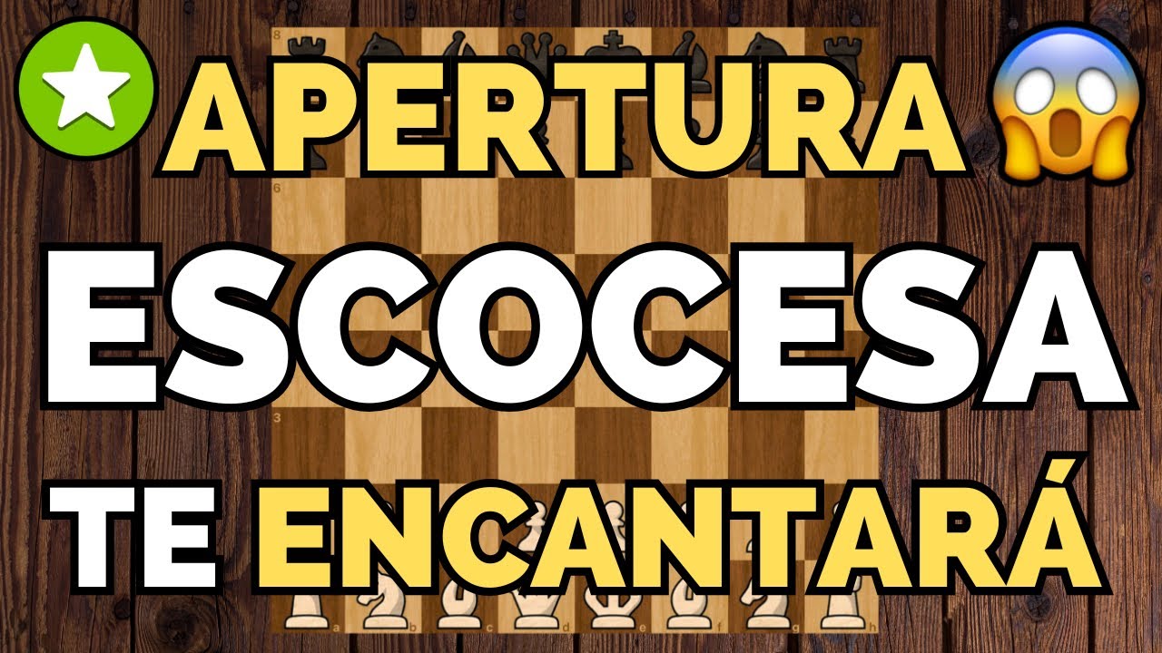 GANA SIEMPRE con la APERTURA ESCOCESA😱♟️ (Fácil de Jugar)