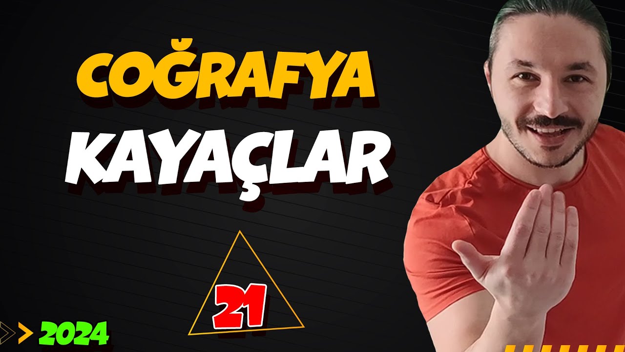 🌍KAYAÇLAR 🔴 39 GÜNDE TYT CORĞAFYA KAMPI-21 🟡 10.SINIF CORĞAFYA KAMPI📌2025