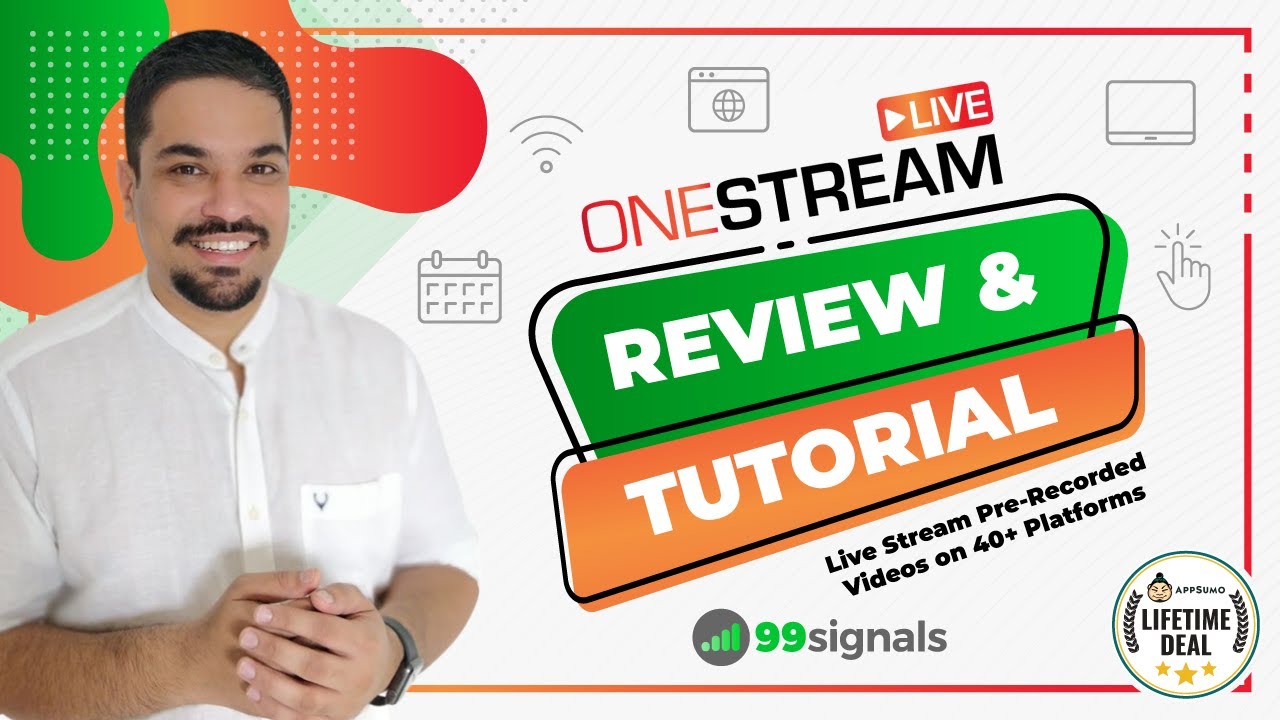OneStream Live Review & Demo: Live Stream Pre-Recorded Videos on 40+ Platforms [AppSumo Deal]