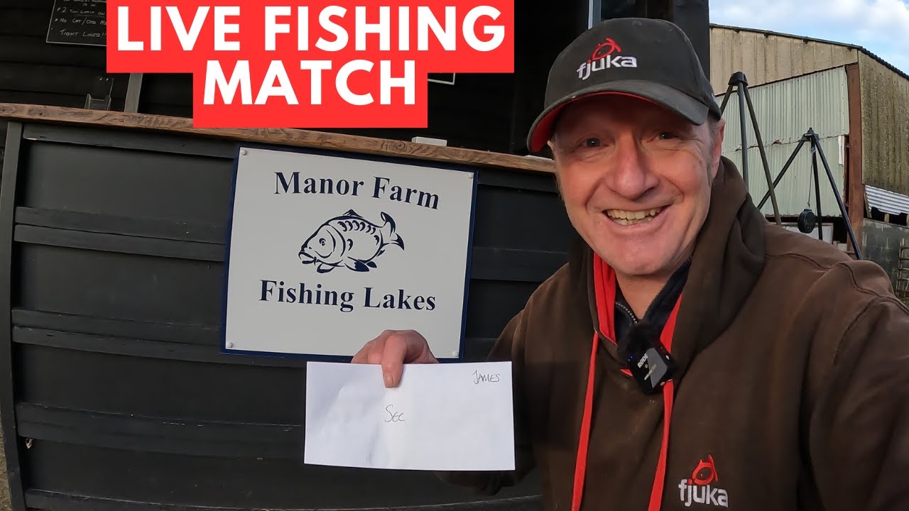 Live Fishing Match Manor Farm Swilland ip6 9lb  #matchfishinguk