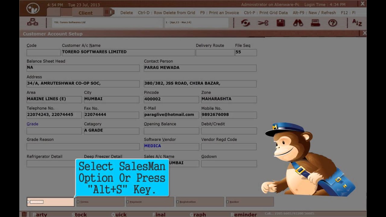 Medica Ultimate Software - New Customer Setup