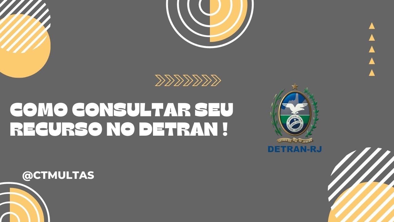 Como consultar seu Recurso de LEI SECA , DETRAN ou OUTROS MUNIC&Iacute;PIOS