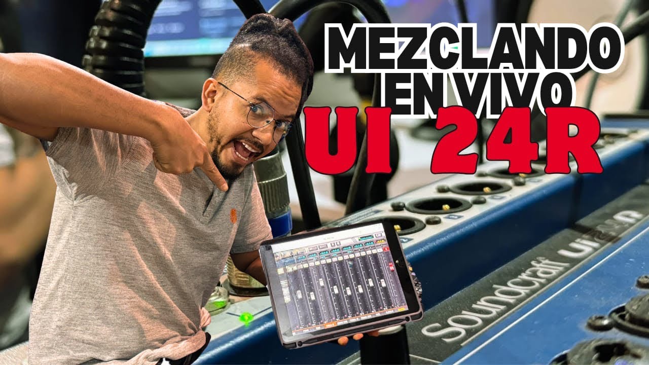 COMO MEZCLAR CON LA UI24R / TUTORIAL EN VIVO