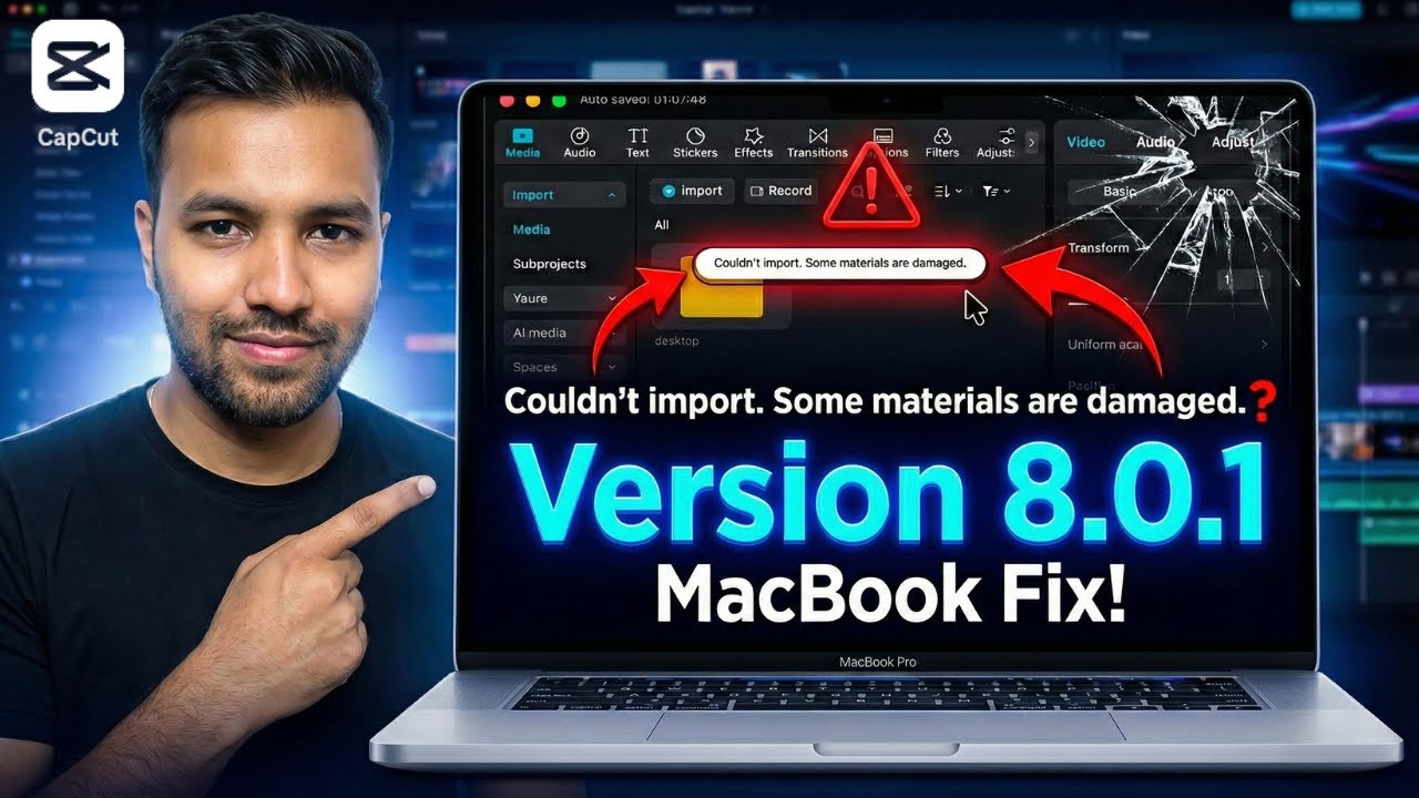 How to Fix CapCut (v8.0.1) 