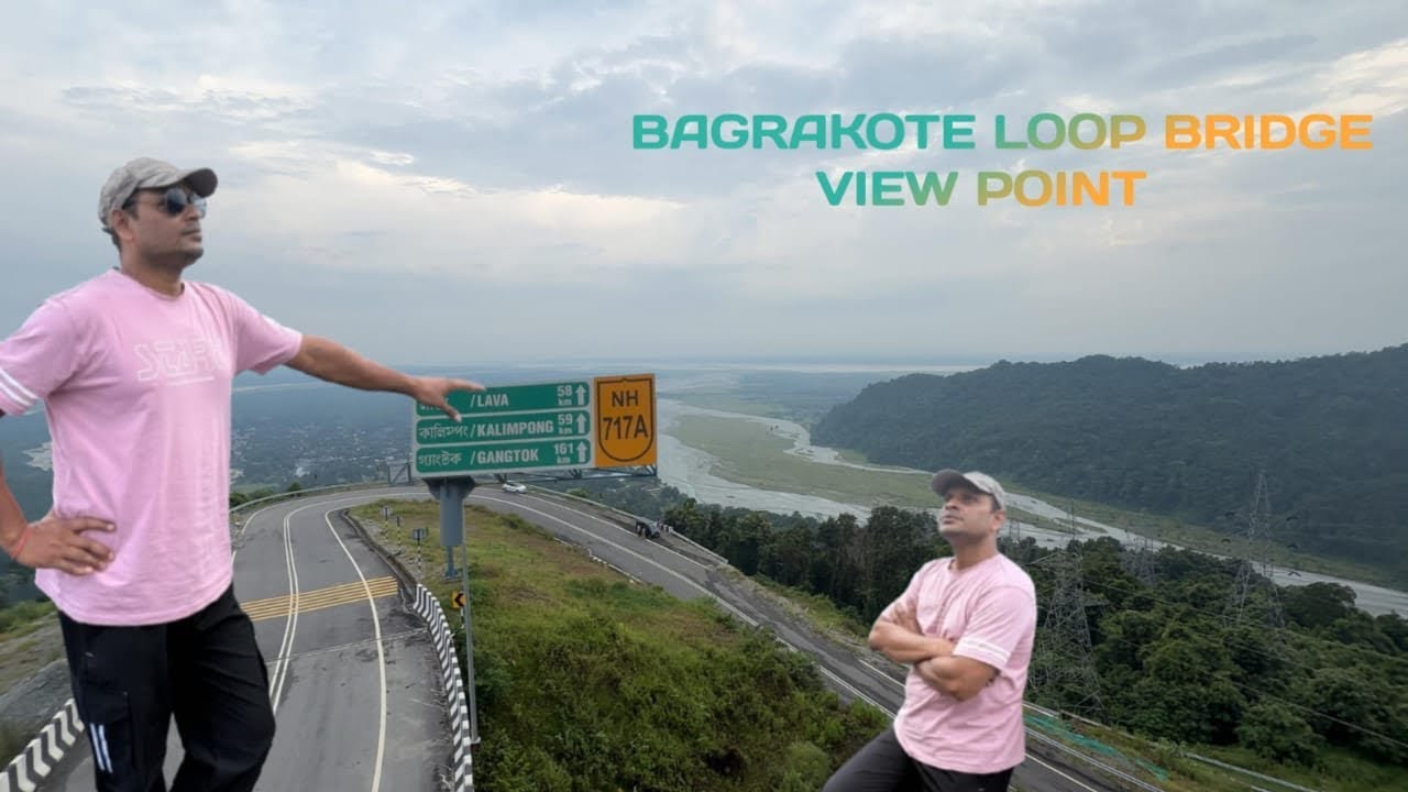 Bagrakote Loop Bridge per aagye😍| Loop Bridge best viewpoint| @CNVlogs.Official #bagrakoteloopbridge