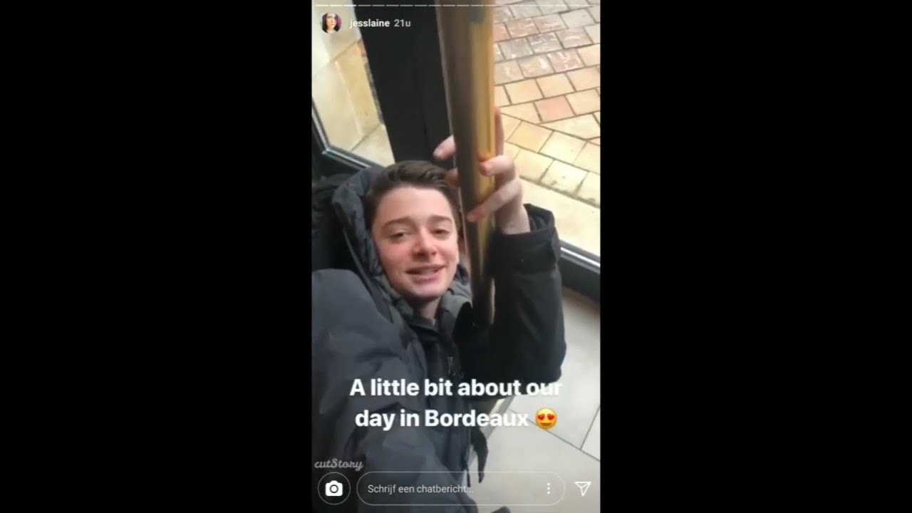 NOAH SCHNAPP AND JESS HAVING FUN IN FRANCE