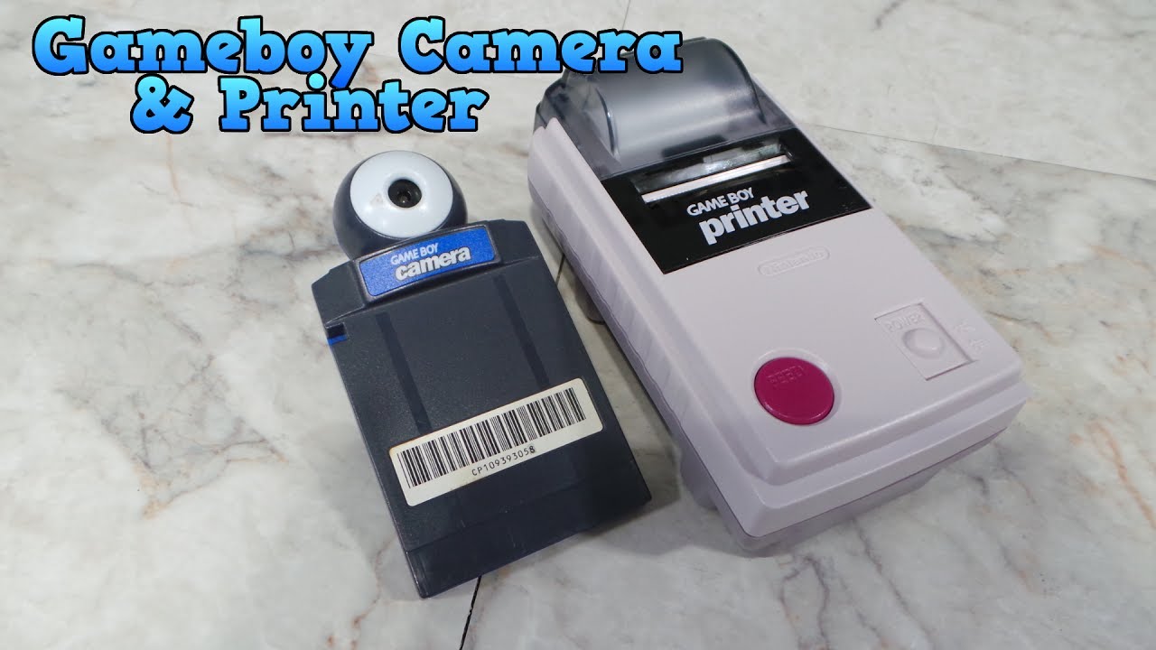 Nintendo Gameboy камера и принтер