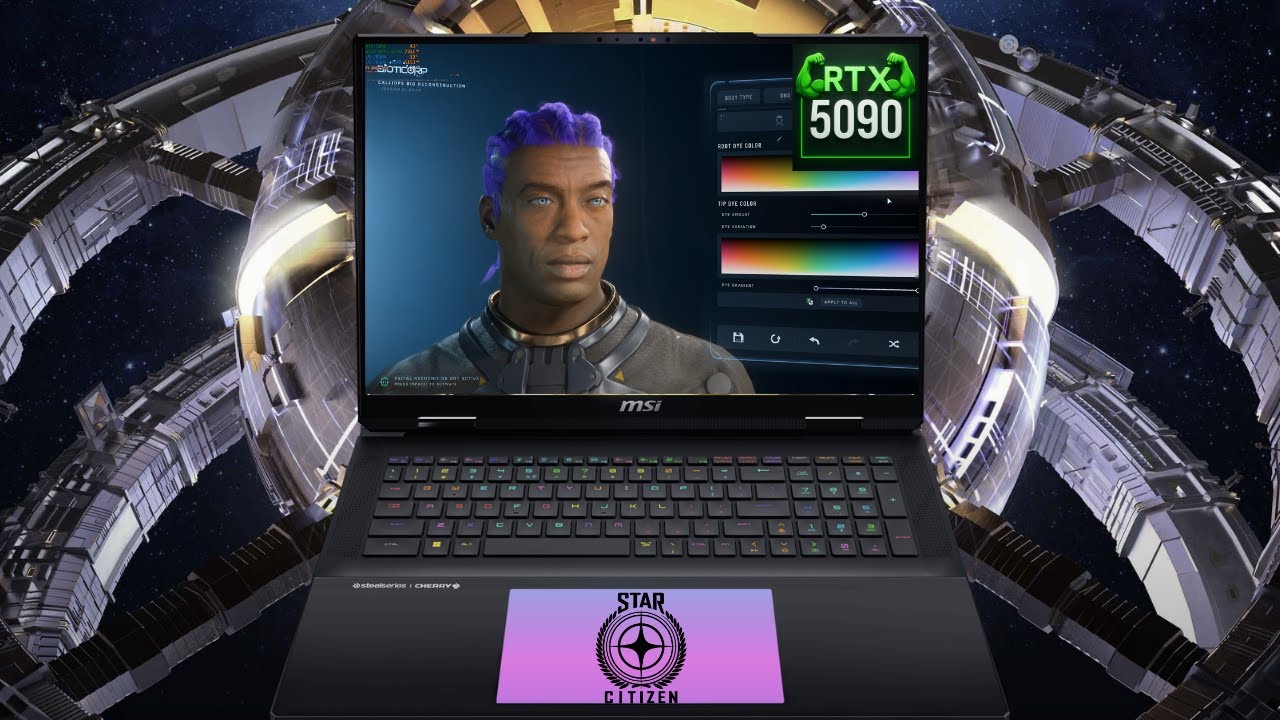 Star Citizen 4.2.1 | 4K Ultra | Making $100K With Just One contract | MSI TITAN RTX 5090 Laptop!