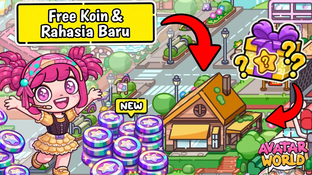 ADA KOIN GRATIS & RAHASIA BARU DI UPDATE MINGGU INI DI AVATAR WORLD PAZU
