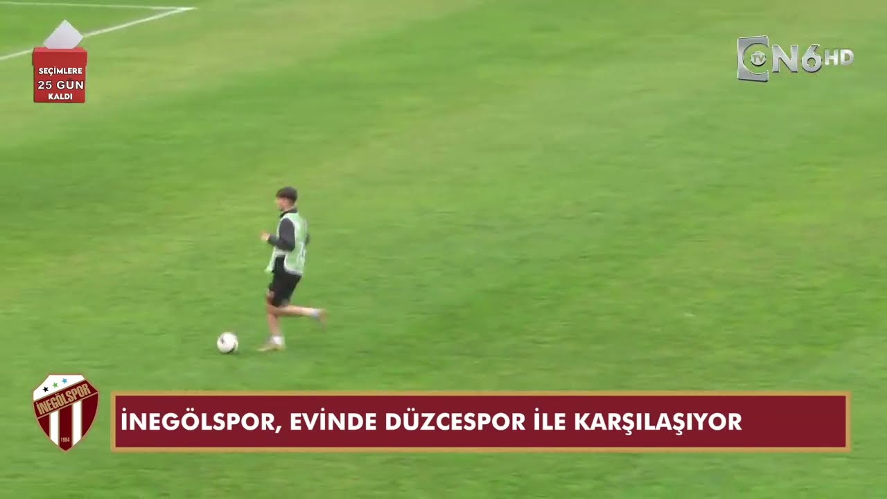 İnegölspor 1 - 3 Düzce Cam Düzcespor Maçı