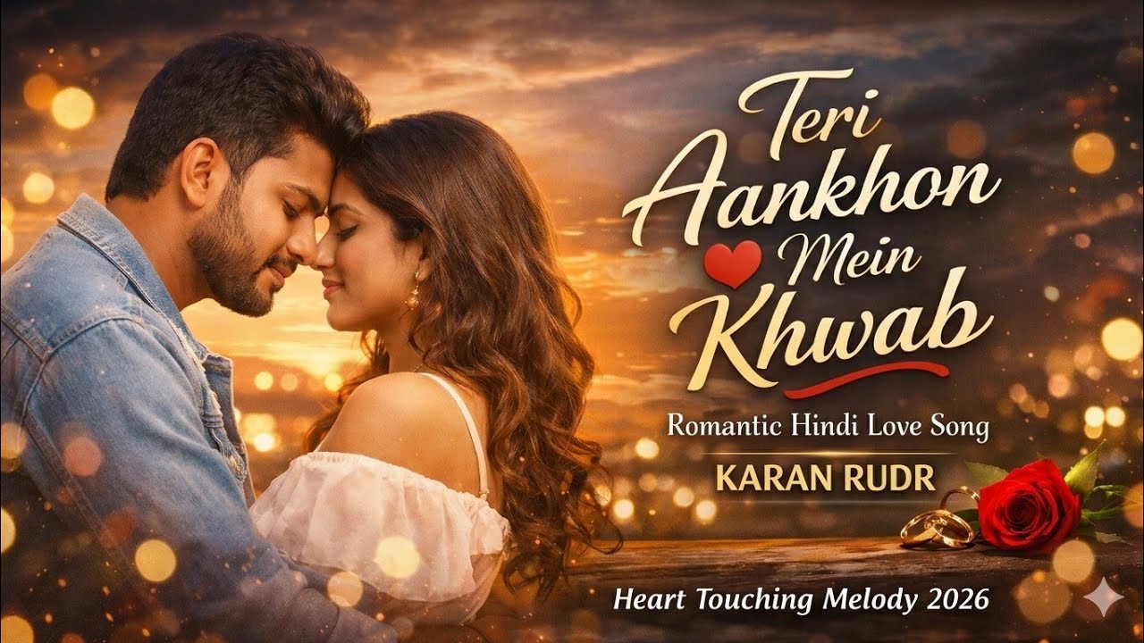 Teri Aankhon Mein Khwab ❤️ | Romantic Hindi Love Song 2026 | Heart Touching Love Song | Karan Rudr