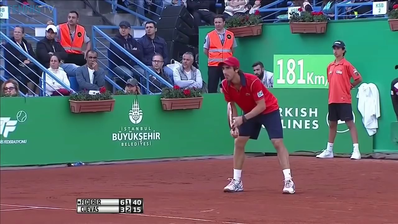 Roger Federer vs Pablo Cuevas Highlights ISTANBUL 2015