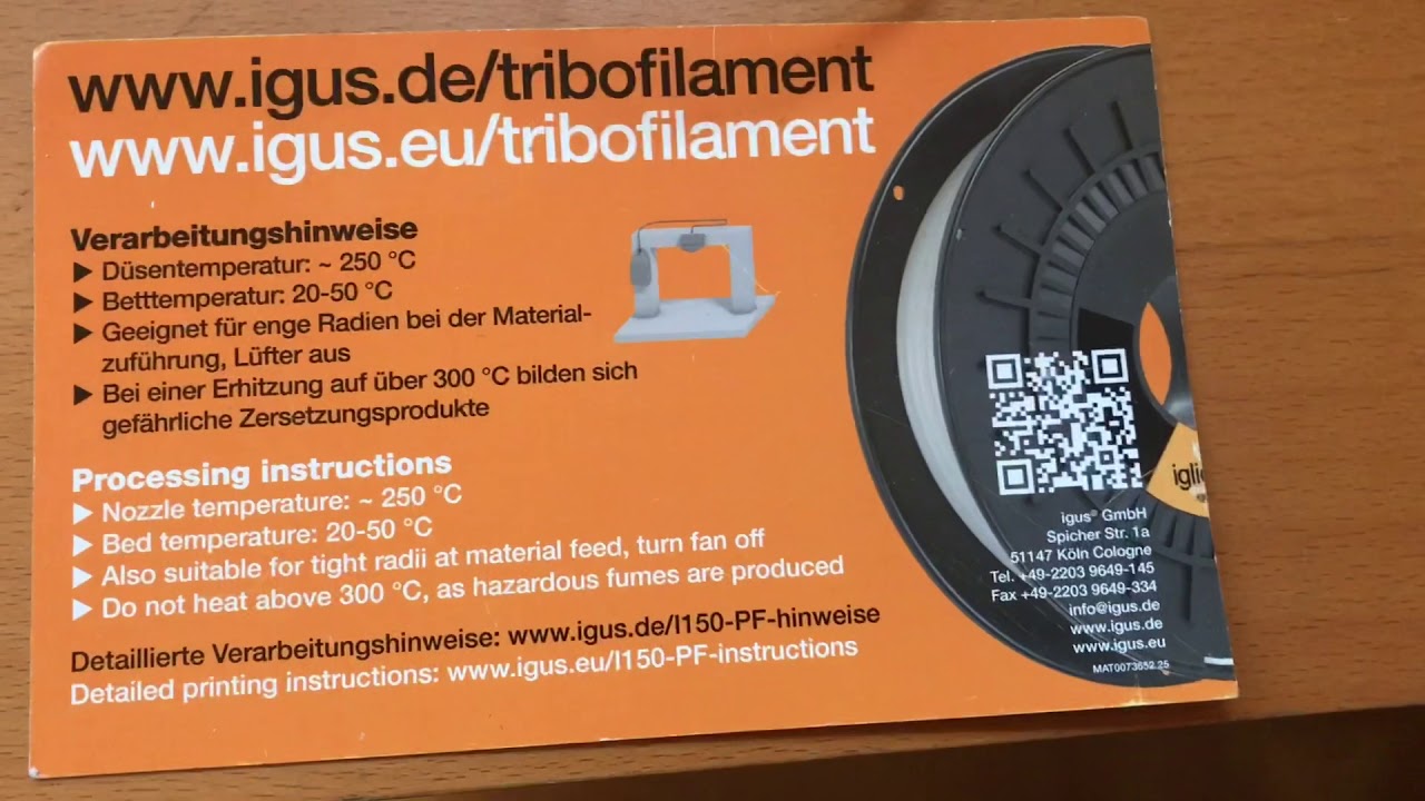 Igus iglidur I150 vs iglidur I190 comparison