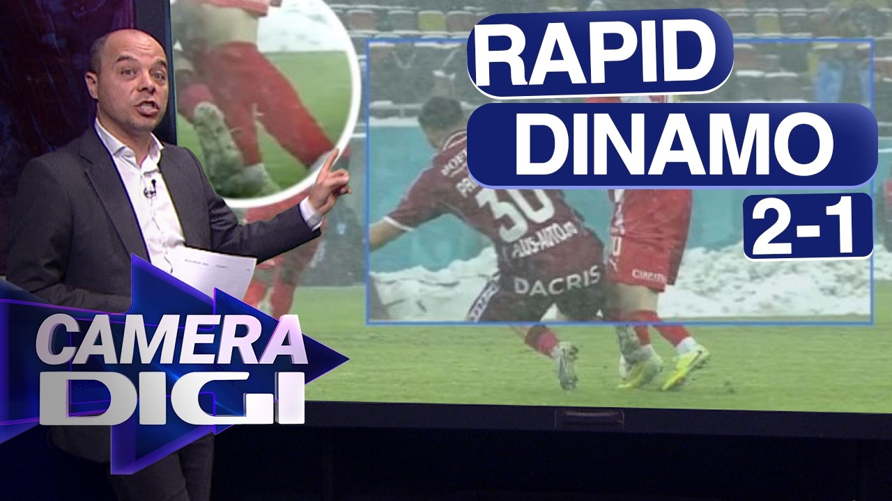 VERDICTUL lui Marius Avram, după Rapid - Dinamo 2-1