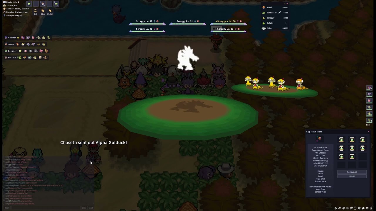 Absolute Synema Shiny Wars #11 PokeMMO