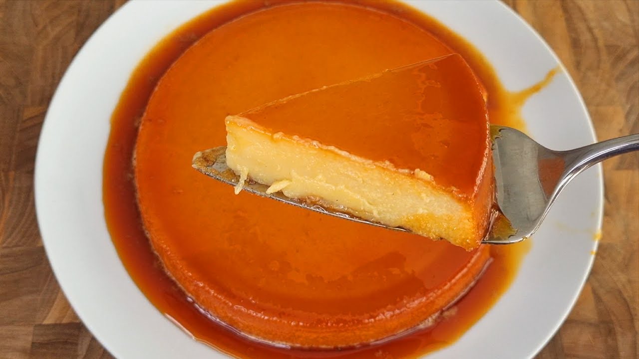 ¡Solo leche, huevos y plátanos, sin horno, sin harina! ¡Te Sorprenderá lo rico que queda!