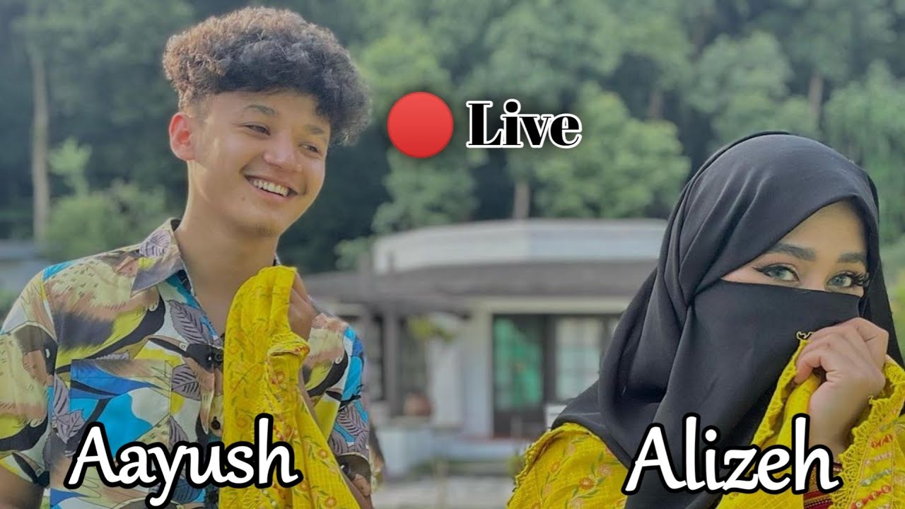 🔴Live 🇦🇪 Alizeh jamali  & Aayush 🇳🇵 || full Tiktok live videos || Hindi ||