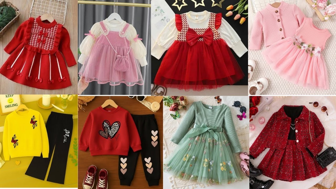 Trending dress for baby girl's 2026||winter beutiful dress designs||#trending#dress  