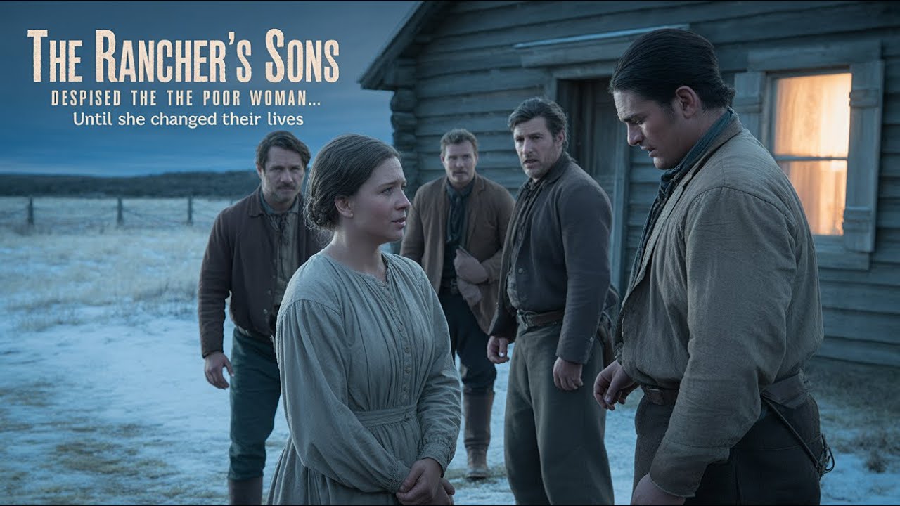 The Rancher’s Sons Despised the Poor Woman… Until She Changed Their Lives