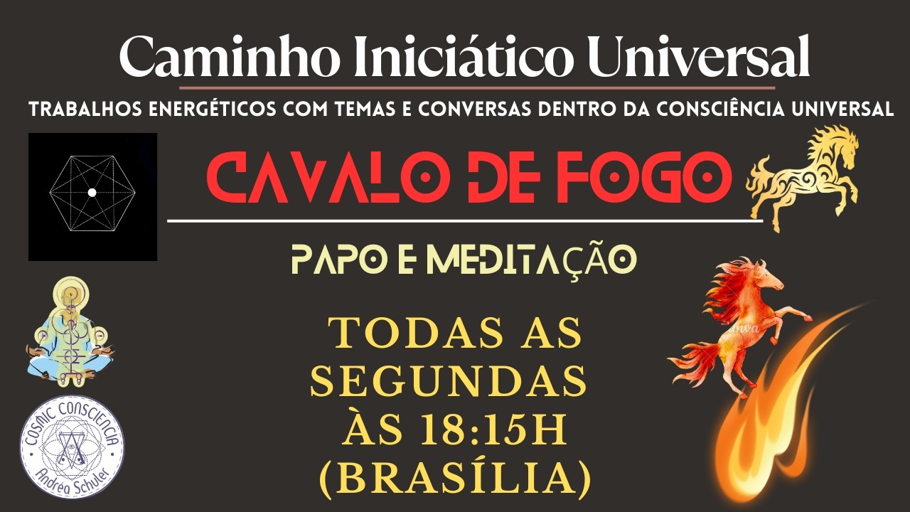 Meditação #121 - PAPO e MEDITAÇÃO DE SEGUNDAS - Ano Dragão de Fogo