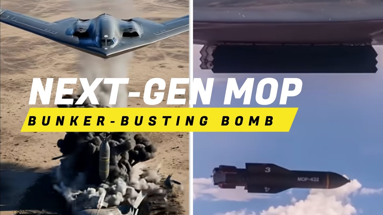 US AIR FORCE WANTS NEXT-GEN BUNKER-BUSTING BOMB TO REPLACE THE GBU-57 MASSIVE ORDNANCE PENETRATOR.