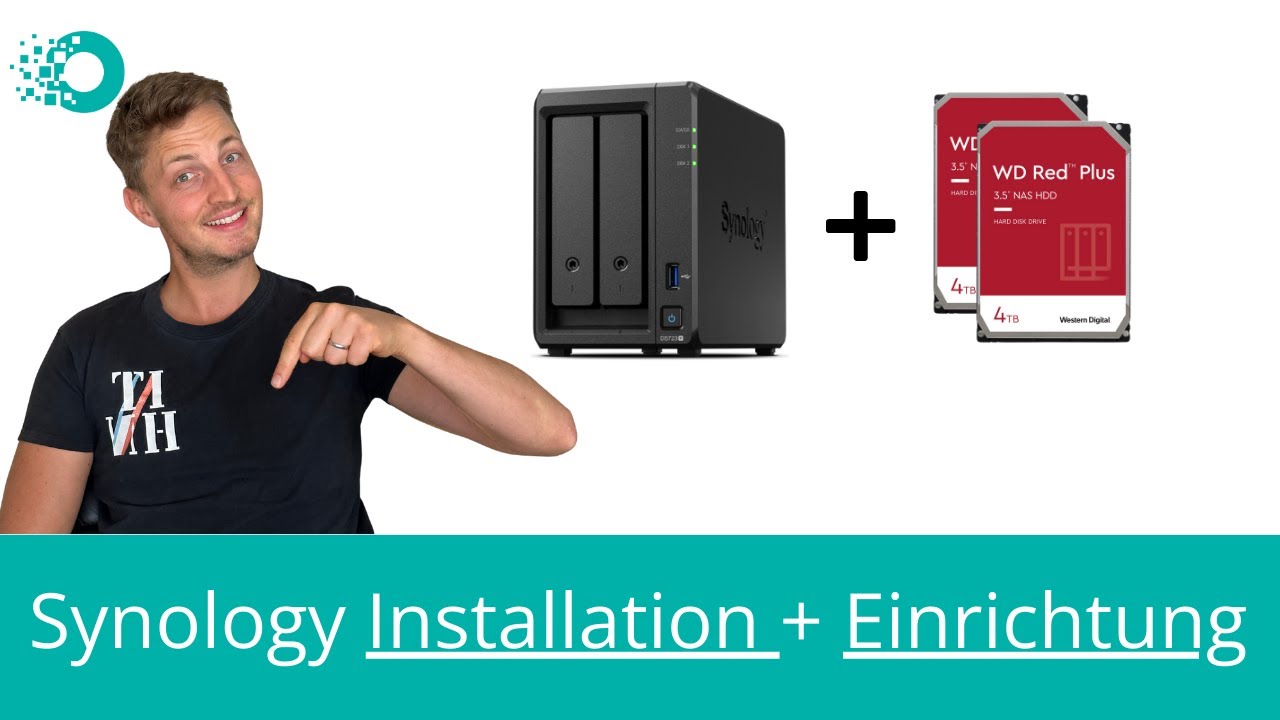 Synology Diskstation Ersteinrichtung. DSM Installation + Grundeinstellungen.